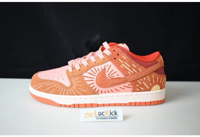 nk dunk low nh "orange-crimson" do6723-800