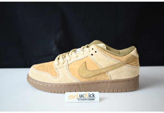 nike sb dunk low pro trd qs "wheat" 883232-700