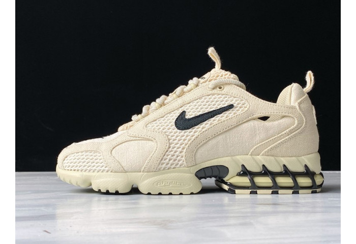 nike air zoom spiridon cage 2 stussy fossil cq5486-200