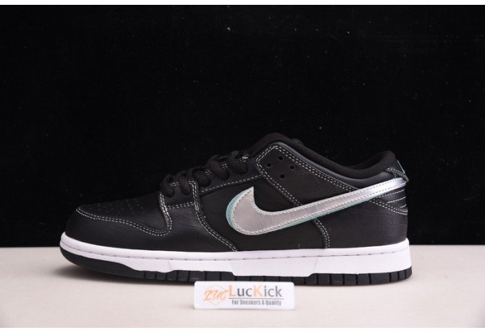 nike sb dunk low diamond S*pply co black diamond bv1310-001