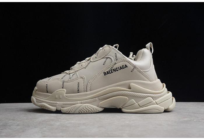 balenga triple s black clear sole btsbcs-010
