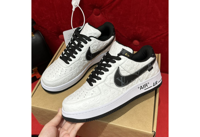 lou vuit sci-fi sneakers& nike air force 1 lvs&naf-003