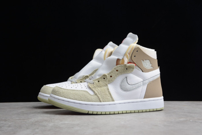 jordan 1 high zoom air cmft olive aura (w) ct0979-102