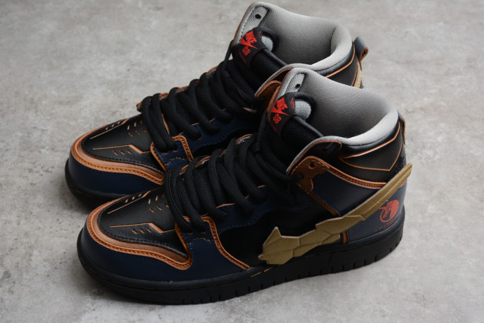 nike dunk sb high rx-0 unicorn gundam 02 banshee dh7717-400