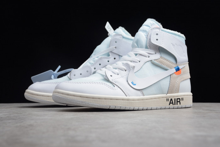 jordan 1 retro high ow white (gs) aq8296-100