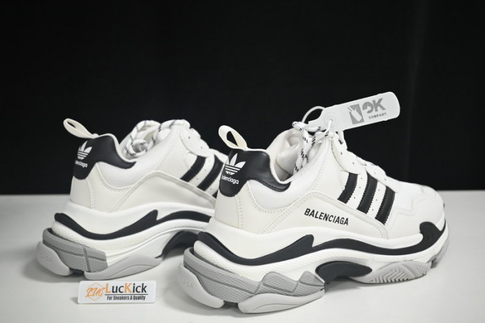 balenga triple s black clear sole btsbcs-003
