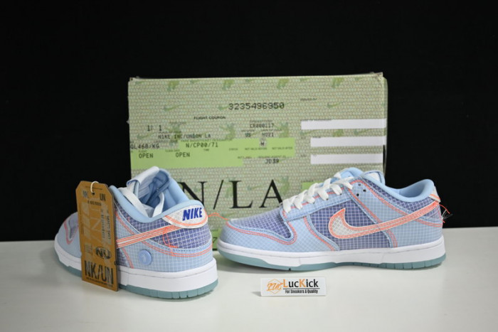 union la x nike dunk low dj9649-400