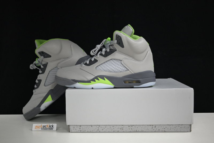 air jordan 5 green bean 2022 dm9014-003
