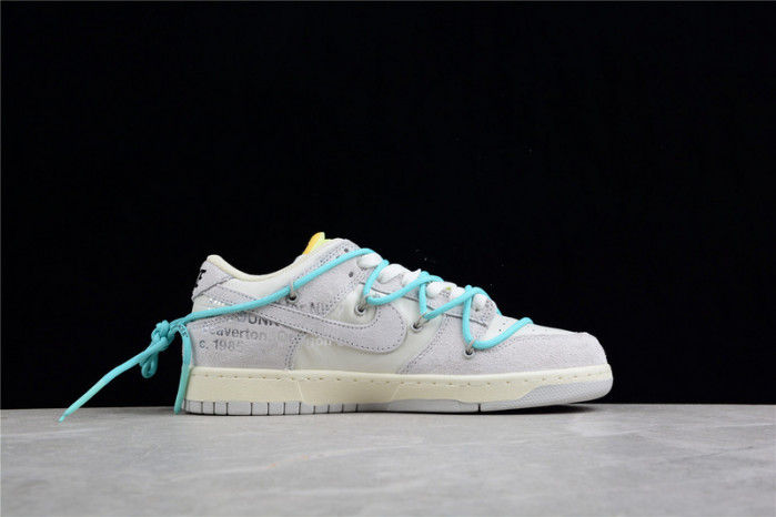 nike dunk low ow lot 14 - dj0950-106