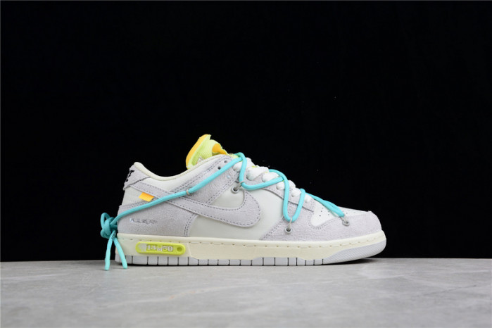 nike dunk low ow lot 14 - dj0950-106