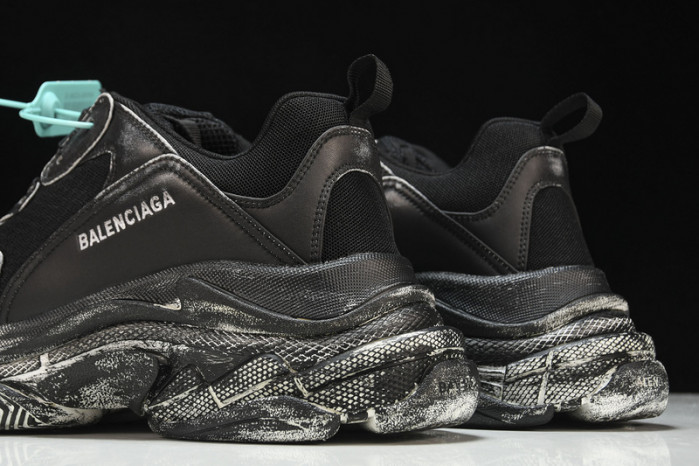 balenga triple s black clear sole btsbcs-021