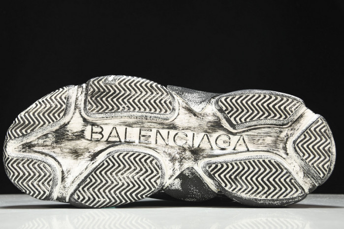 balenga triple s black clear sole btsbcs-021