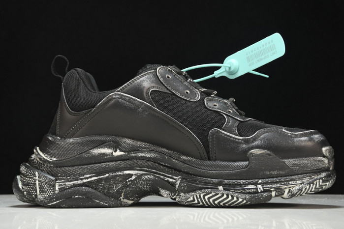 balenga triple s black clear sole btsbcs-021