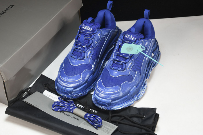 balenga triple s black clear sole btsbcs-020
