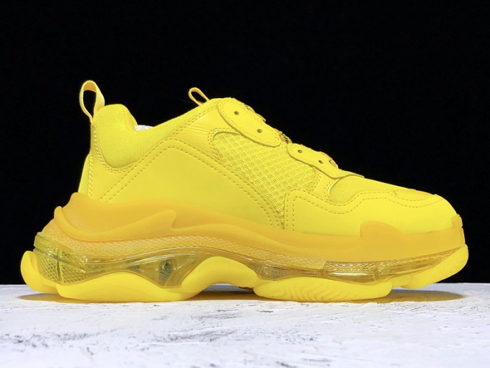 balenga triple s clear sole yellow 544351 w09o1 6501