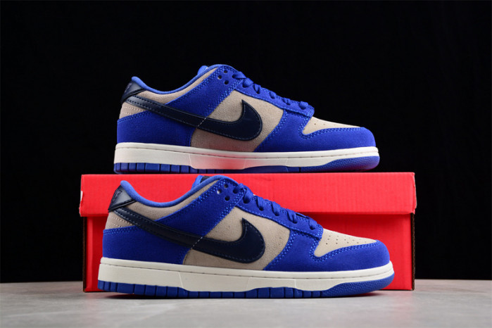 nike dunk low"blue suede" dv7411-400