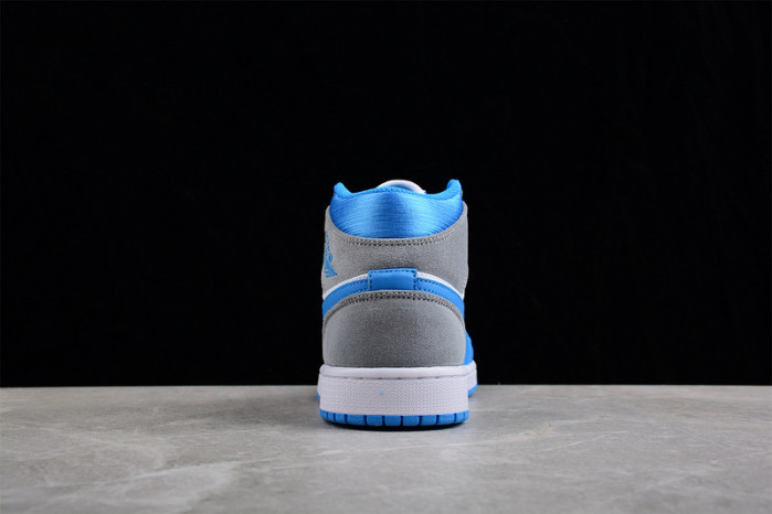 air jordan 1 mid "university blue" dx9276-100