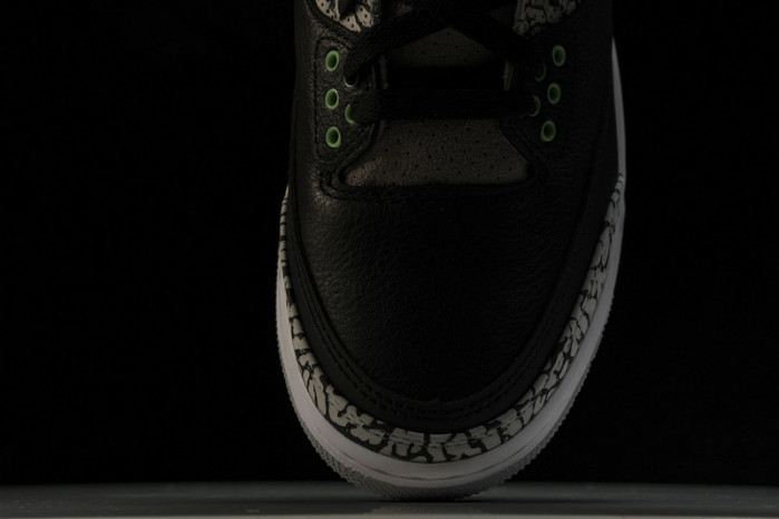 air jordan 3 retro "green glow" ct8532-031