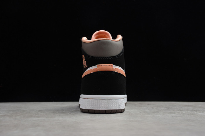 air jordan 1 mid “apricot agate” dh0210-100