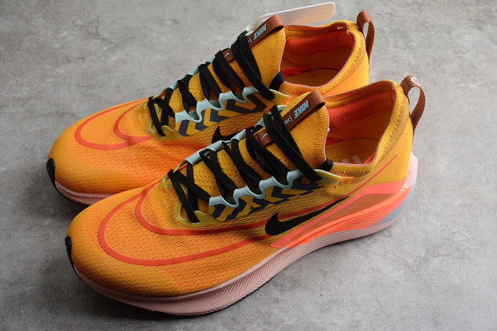 nike zoom fly 4 university gold magma orange do2421-739