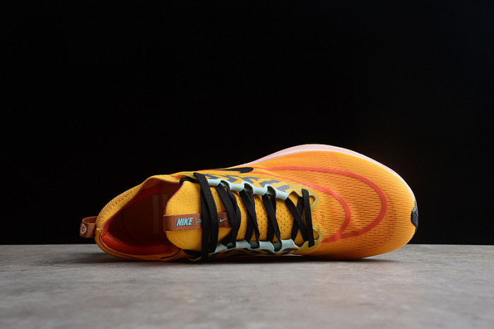 nike zoom fly 4 university gold magma orange do2421-739