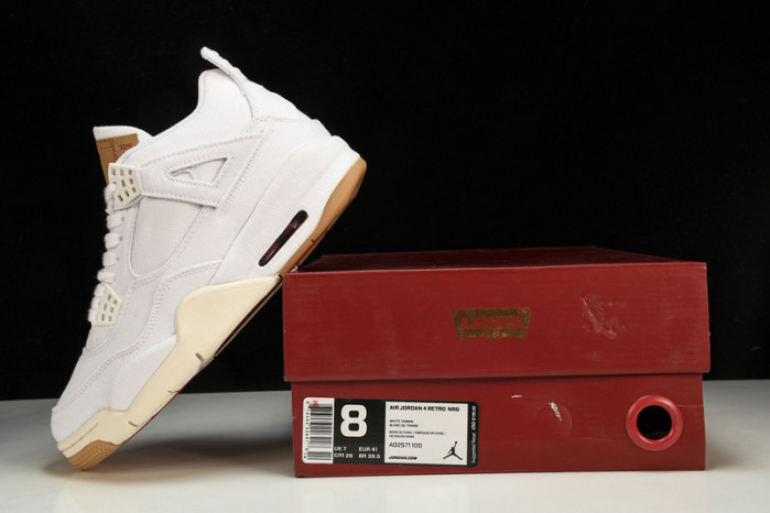 levi’s x air jordan 4 denim ao2571-100