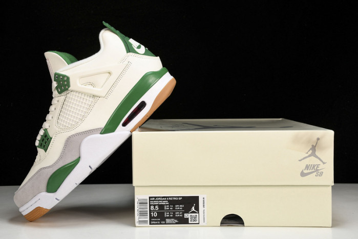 nike sb x air jordan 4 ‘pine green’ dr5415-103