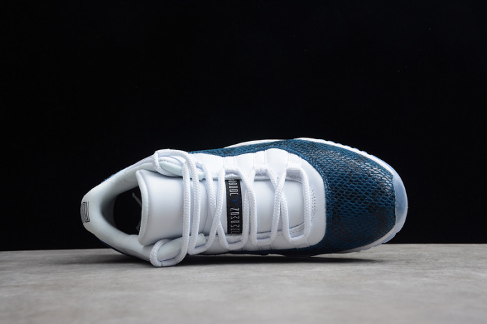 jordan 11 retro low snake navy (2019) cd6846-102