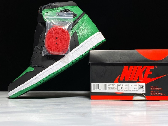 jordan 1 retro high pine green black 555088-030