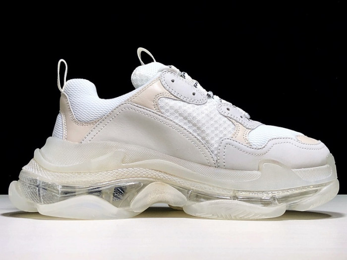 balenga triple s clear sole white 541624 w09e1 9000