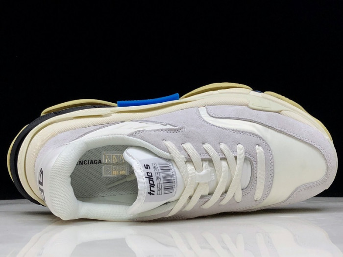 balenga triple s white suede (w) 500597 w0971 9000