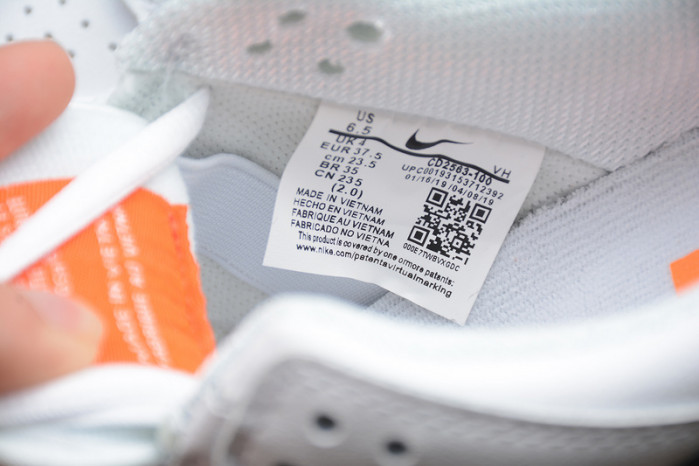 nike sb dunk low orange label white cd2563-100