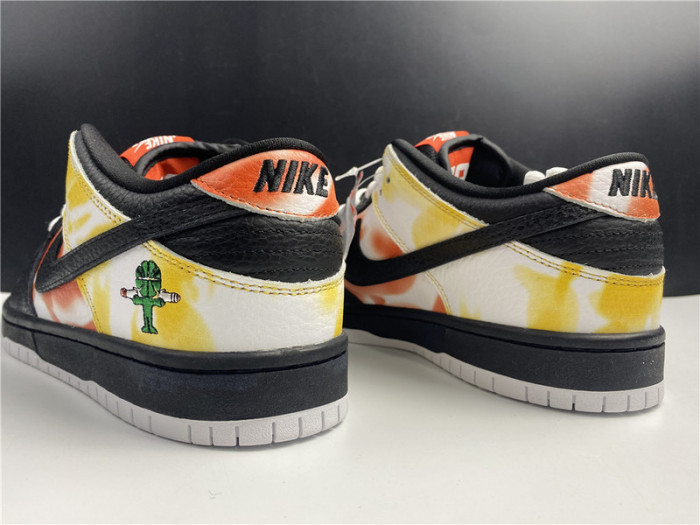 nike sb dunk low raygun tie-dye black bq6832-001