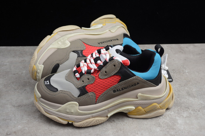 balenga triple s grey red blue 512175 w09o2 4365
