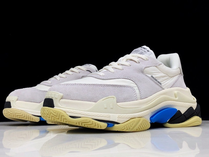 balenga triple s white suede (w) 500597 w0971 9000