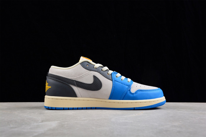 air jordan 1 low "unc grey" dz5376-469