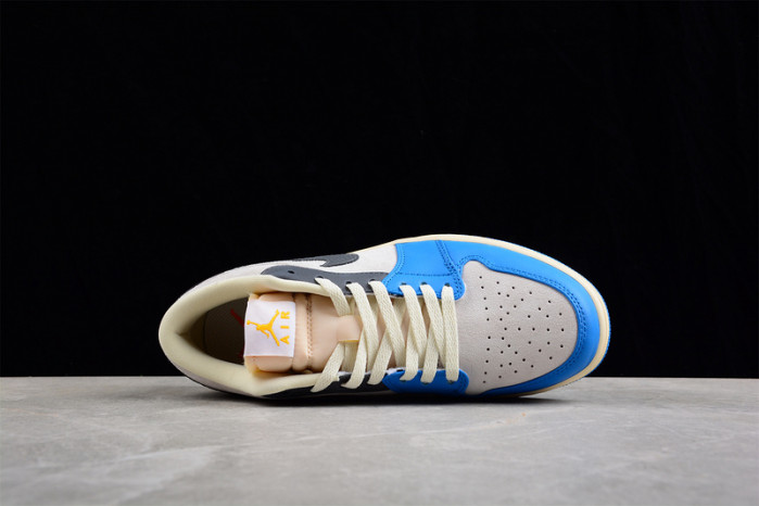 air jordan 1 low "unc grey" dz5376-469