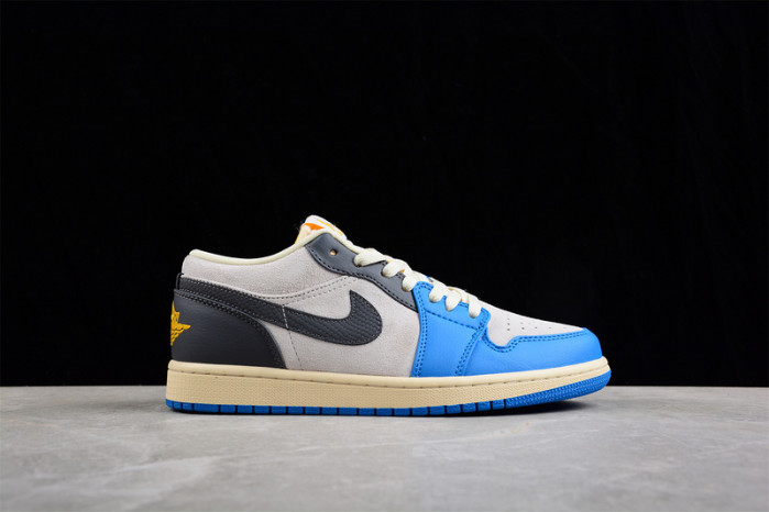 air jordan 1 low "unc grey" dz5376-469