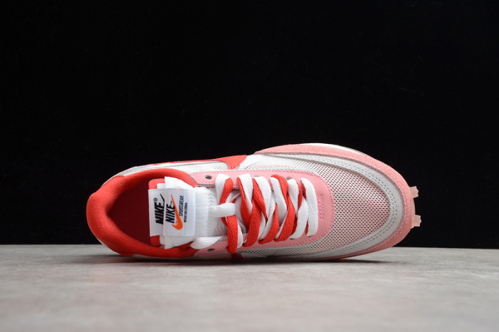 nike ldwaffle x sacai white pink  bv5378-800