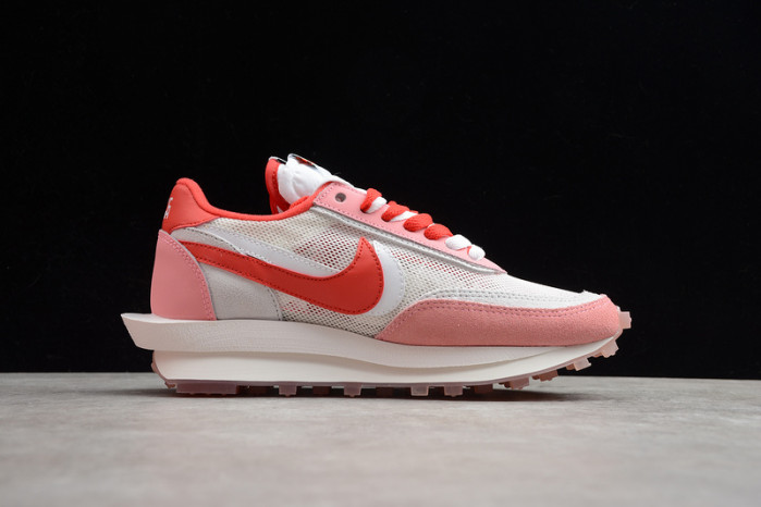 nike ldwaffle x sacai white pink  bv5378-800