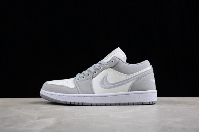 air jordan 1 low "light steel grey" dv0426-012