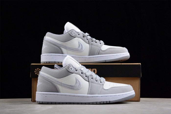 air jordan 1 low "light steel grey" dv0426-012