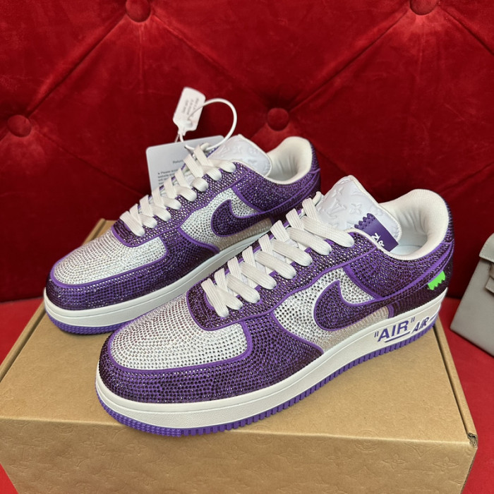 lou vuit sci-fi sneakers& nike air force 1 lvs&naf-007
