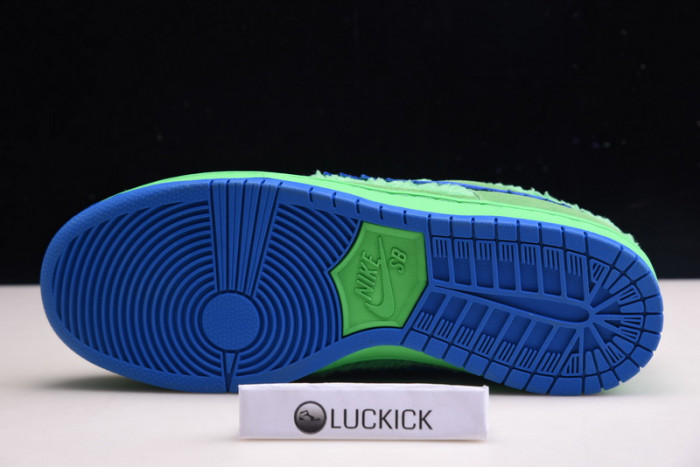 grateful dead x nike sb dunk low “green bear” cj5378-300