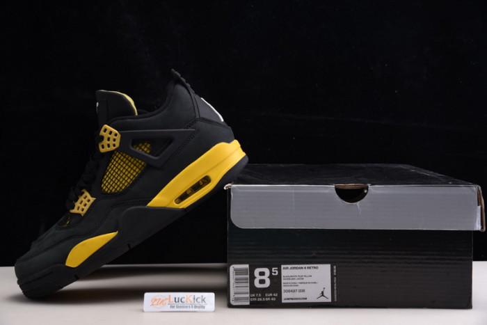 jordan 4 retro thunder (2012) 308497-008