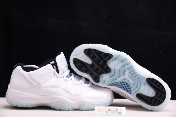 jordan 11 retro low legend blue (gs) av2187-117