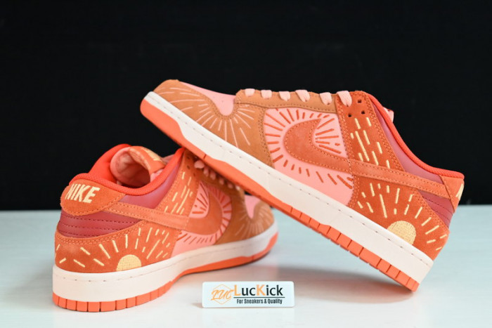 nk dunk low nh "orange-crimson" do6723-800