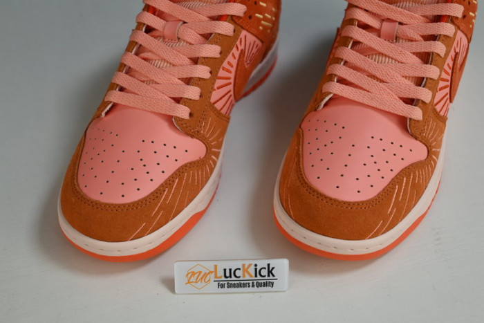 nk dunk low nh "orange-crimson" do6723-800