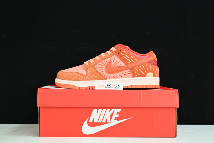 nk dunk low nh "orange-crimson" do6723-800