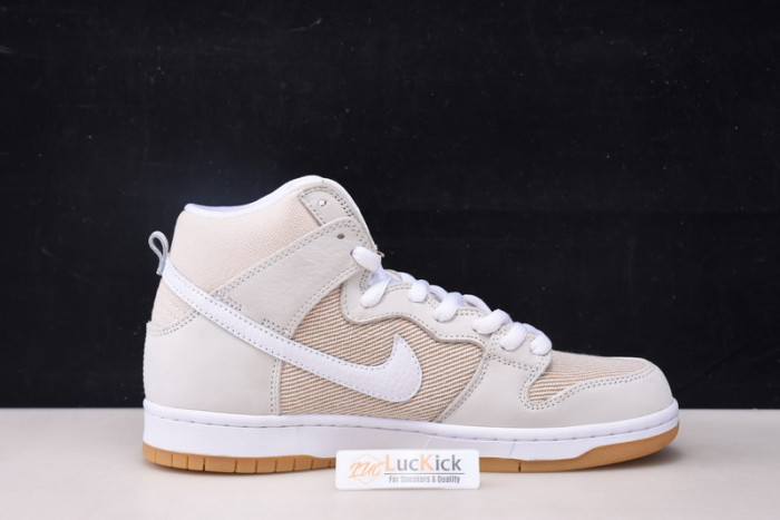 sb dunk hi nike sb dunk high “unbleached pack” da9626-100